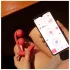 Honey Play Box Melody - App-controlled beaded 2‑in‑1 vibrator (red)