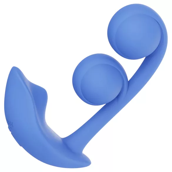 Honey Play Box Melody - App-controlled beaded 2‑in‑1 vibrator (blue)