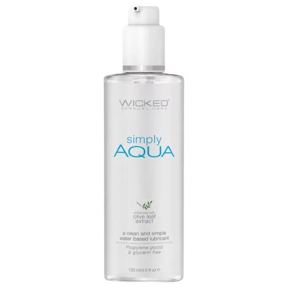 Wicked Simple Aqua - 100% vegan lubricant (120 ml)