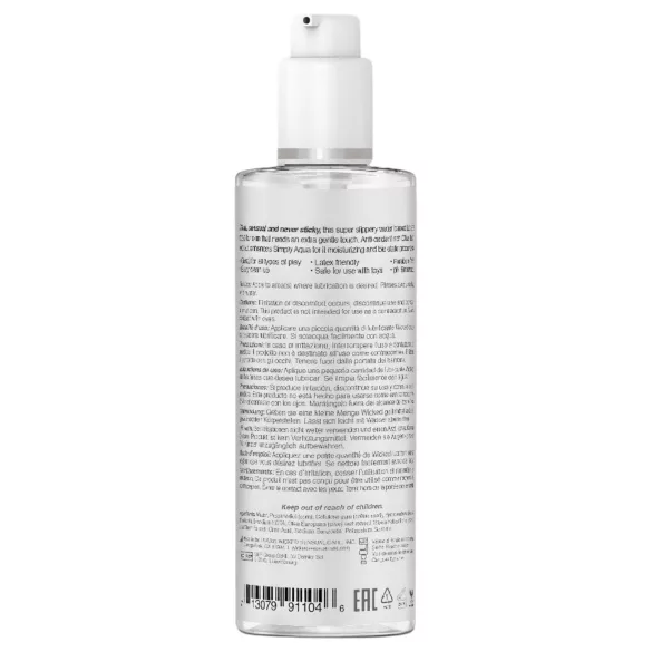 Wicked Simple Aqua - 100% vegan lubricant (120 ml)