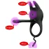 AlvUp - Vibrating Ring with Clitoral Stimulator (Black)