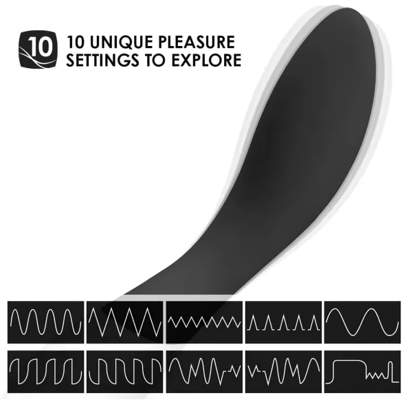 LELO Mona Wave - Waterproof G-Spot Vibrator (Black)