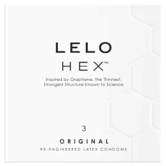 LELO Hex Original - Luxury Condoms (3 Pack)