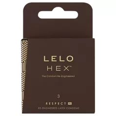 LELO Hex Respect XL - Luxury Condoms (3-pack)