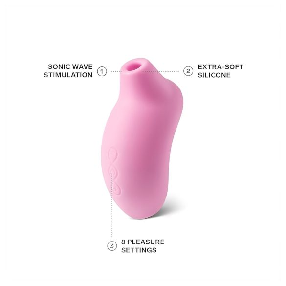 LELO Sona - Sonic Wave Clitoral Massager (Pink)
