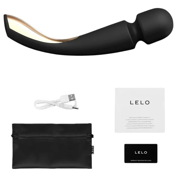 LELO Smart Wand 2 - Large - Rechargeable Massager (Black)