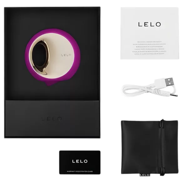 LELO Ora 3 - Oral Pleasure Simulator & Clit Vibrator (Purple)