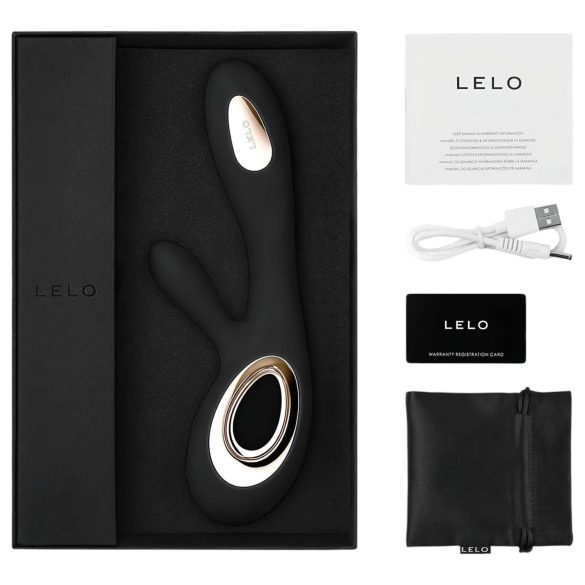 LELO Soraya Wave - Black Dual-Action G-Spot Vibrator