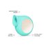 LELO Sila - Turquoise Waterproof Sonic Wave Clitoral Vibrator