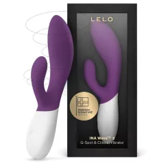 LELO Ina Wave 2 - Rechargeable, Waterproof Vibrator (Purple)