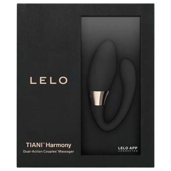 LELO Tiani Harmony - Rechargeable Smart Couples Vibrator (Black)
