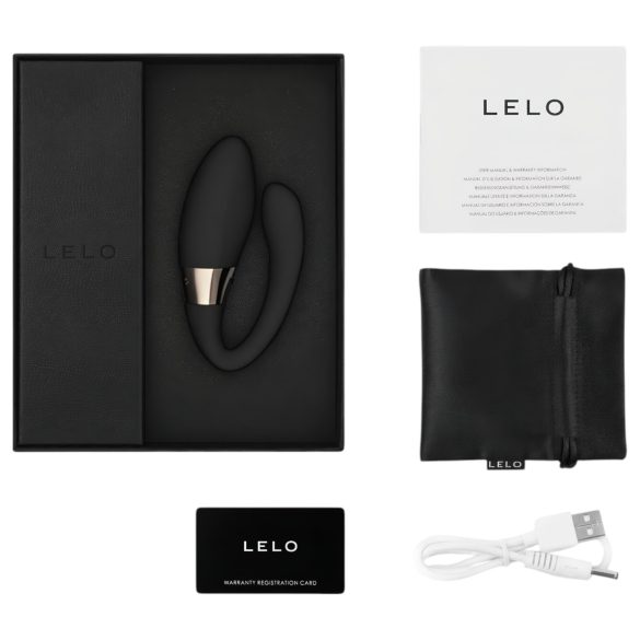 LELO Tiani Harmony - Rechargeable Smart Couples Vibrator (Black)