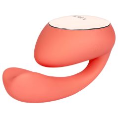   LELO Ida Wave - Smart, Rechargeable Vibrating-Rotating Vibrator (Coral)