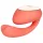 LELO Ida Wave - App-controlled vibrating and rotating vibrator (coral)