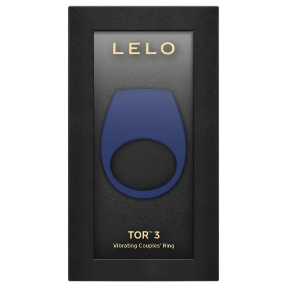 LELO Tor 3 - Rechargeable Smart Vibrating Ring (Blue)