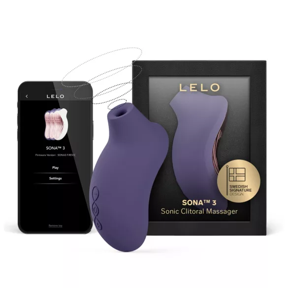 LELO Sona 3 - Sonic Wave Clitoral Stimulator (Purple)