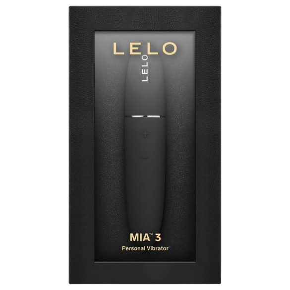 LELO Mia 3 - Travel Lipstick Vibrator (Black)