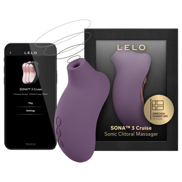LELO Sona 3 Cruise - Sonic Wave Clitoral Stimulator (Purple)
