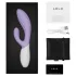 LELO INA Twist - app-controlled G-spot vibrator with clitoral arm (purple)
