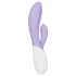 LELO INA Twist - app-controlled G-spot vibrator with clitoral arm (purple)