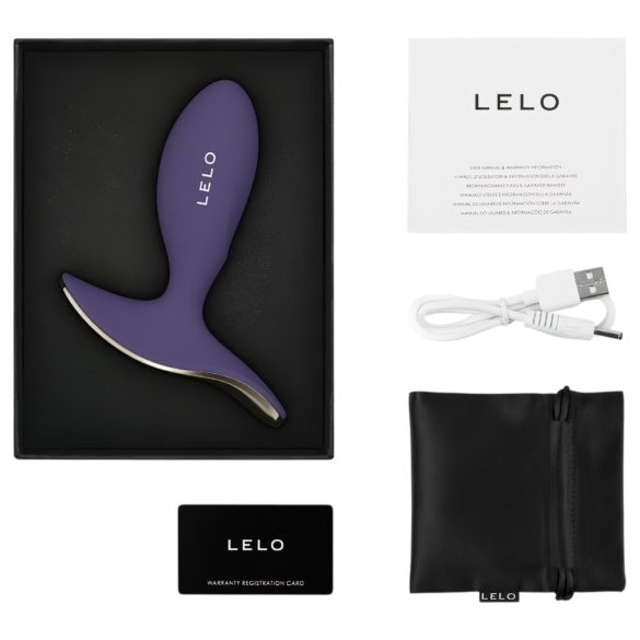 LELO Surfer - smart vibrating anal plug (purple)