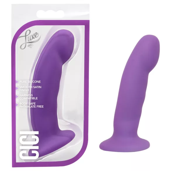 Blush Luxe - silicone dildo (purple)