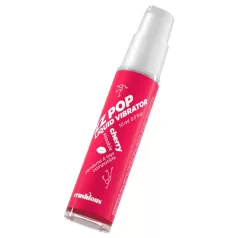 Crushious ZZ POP - edible liquid vibrator, cherry (10 ml)