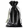 Vive - satin sex toy bag (black)