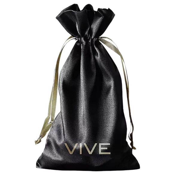Vive - satin sex toy bag (black)