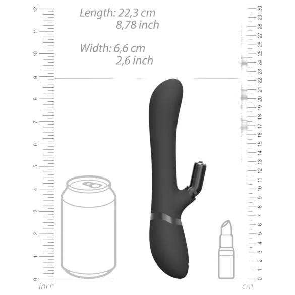 Vive Chou - 4-in-1 Clitoral Vibrator with Flexible Arm (Black)