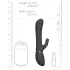 Vive Chou - 4-in-1 Clitoral Vibrator with Flexible Arm (Black)