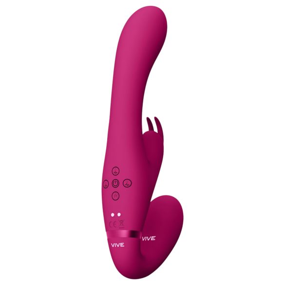 Vive Suki – Strap-On Vibrator (Pink, Harness-Free)
