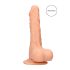 RealRock Lifelike Dildo 7" with Balls (Natural Skin Tone)