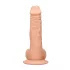 RealRock 8" Lifelike Dong - Natural with Testicles