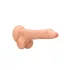 RealRock 8" Lifelike Dong - Natural with Testicles