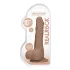 RealRock Dong 10" - Lifelike Dildo with Balls (10") - Dark Natural
