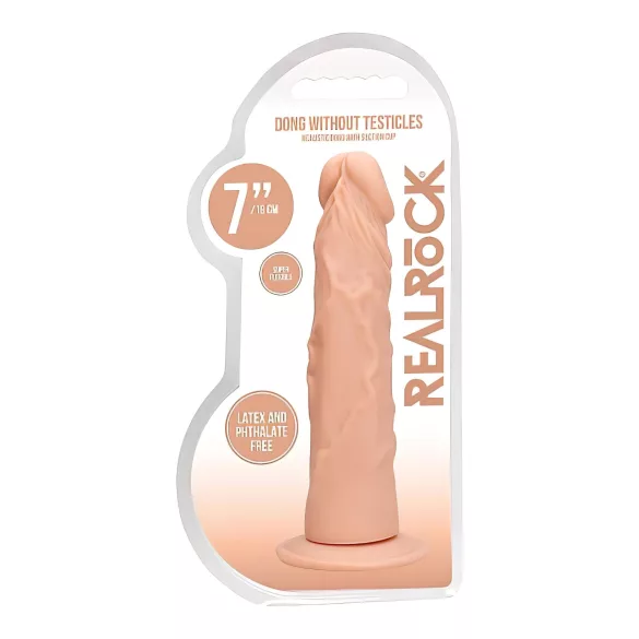 RealRock 7" Life-Like Dildo - Natural