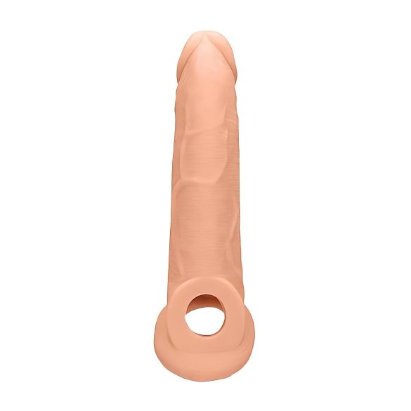 RealRock 9'' Penis Sleeve - Natural Finish