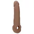 RealRock 9” Penis Sleeve - Dark Natural (21.5cm)
