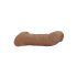 RealRock 9” Penis Sleeve - Dark Natural (21.5cm)