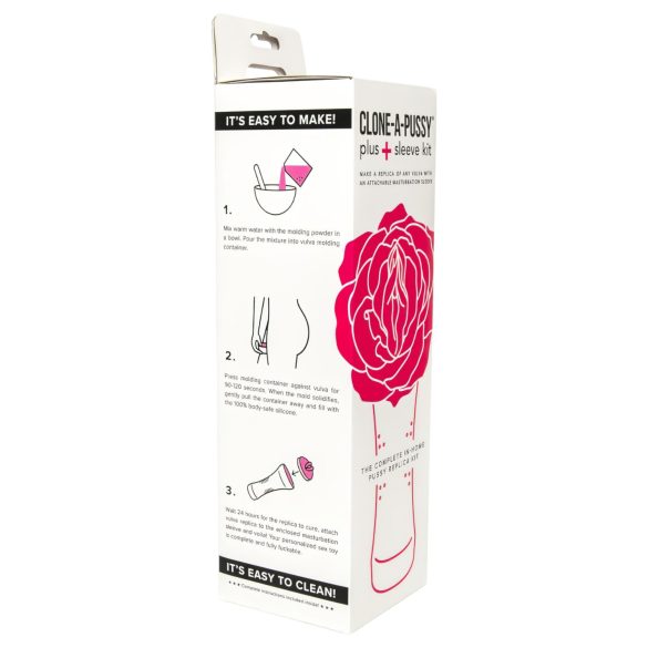 Clone-a-Pussy - Personal Molding & Sleeve Kit (Pink)