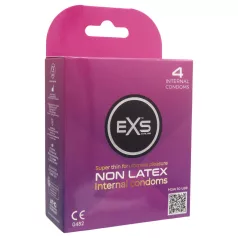 EXS Internal Condom - latex‑free female condom (4 pcs)