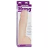 Doc Johnson Vac-U-Lock Hung 12" - lifelike dildo with balls (flesh‑coloured)