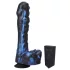 Doc Johnson Mini F-Machine Tendril - Wireless Thrusting Vibrator (Blue)