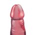 Crystal Jellies - Suction Cup Anal Dildo (Pink)