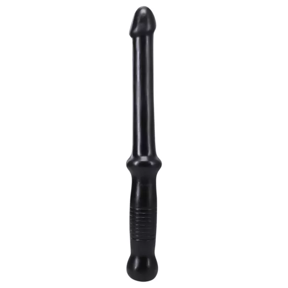 Doc Johnson Black Anal Push - Handle Grip Dildo