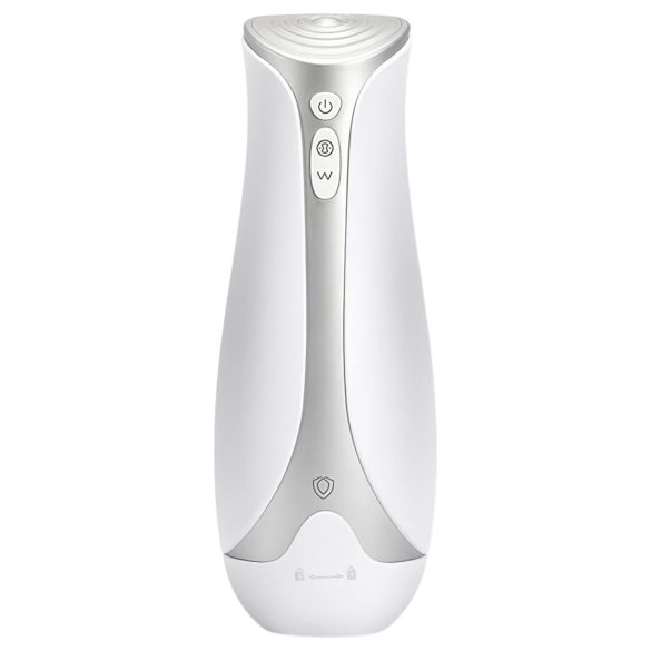 Honey Play Box Albus - Pulsating, Tightening, Vibrating Masturbator (White)