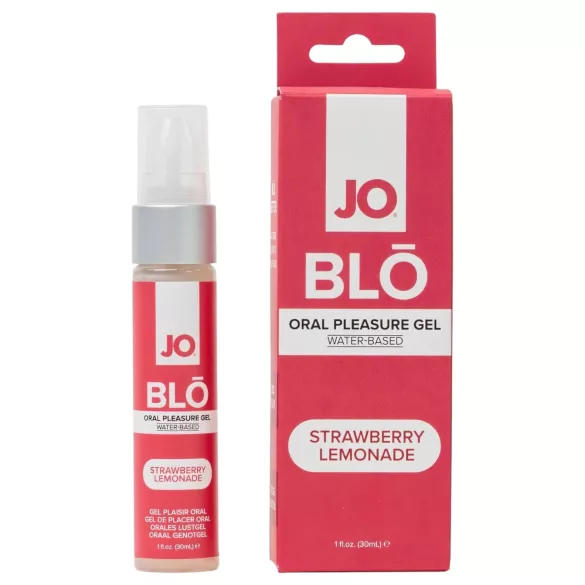 System JO BLO - flavoured oral gel, strawberry lemonade (30 ml)