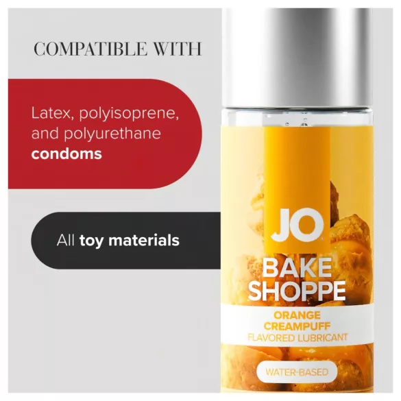 System JO Bake Shoppe - flavoured lubricant, cream puff (60 ml)
