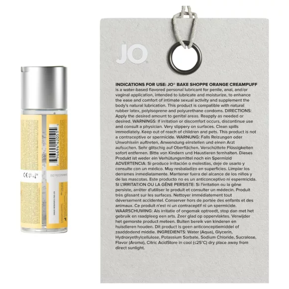 System JO Bake Shoppe - flavoured lubricant, cream puff (60 ml)
